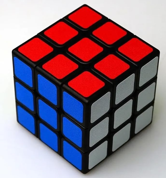 Cubo Rompicapo Versione Originale Magico (Ultima Generazione) Veloce e Liscio Materiale Durevole Non tossico per Adulti e Ragazzi Puzzle Super Resistent