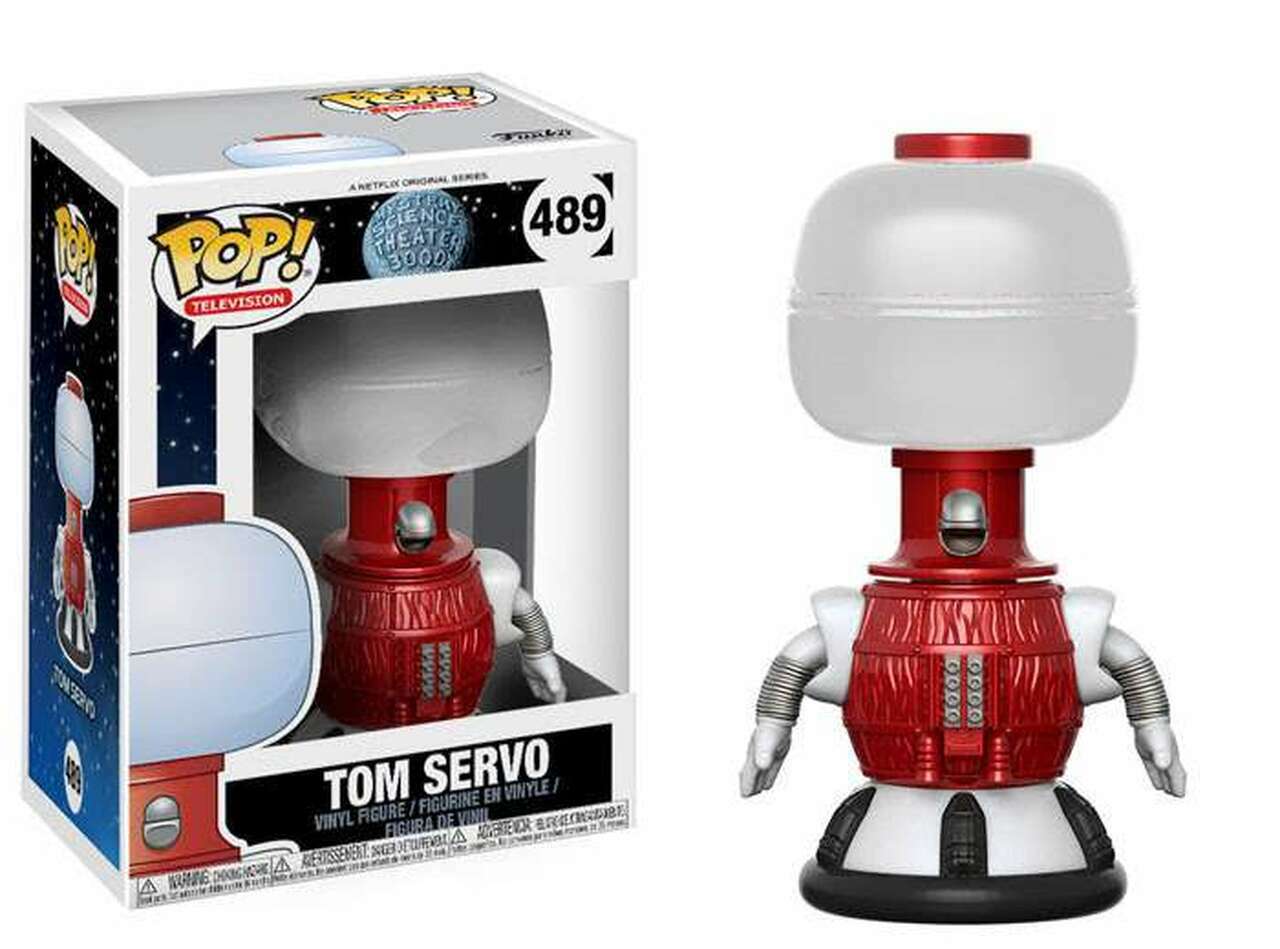 FUNKO POP Television #489 TOM SERVO Mystery Science Theater 3000 in BOX Originale