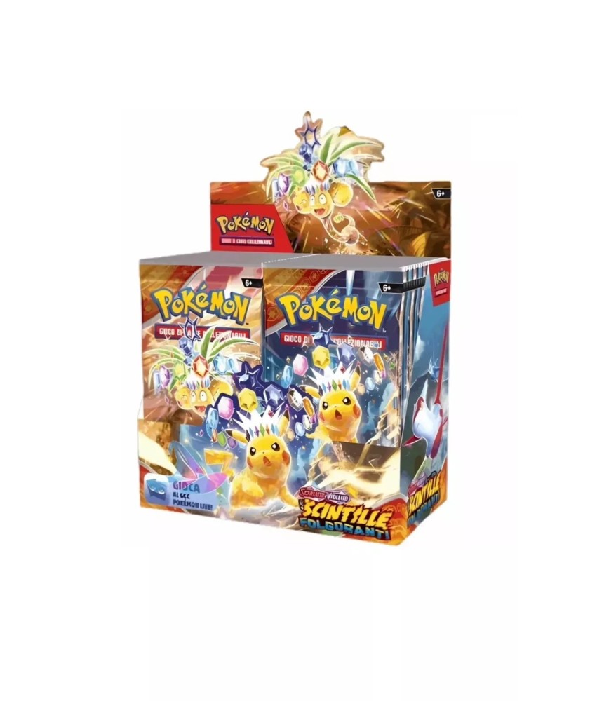 Pokèmon TCG – Scarlatto & Violetto – Scintille Folgoranti – Display Box con 36 Bustine