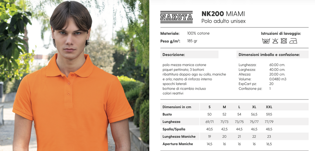 Polo Uomo in Cotone Piqué Pettinato – Manica Corta, 3 Bottoni - Personalizzabile