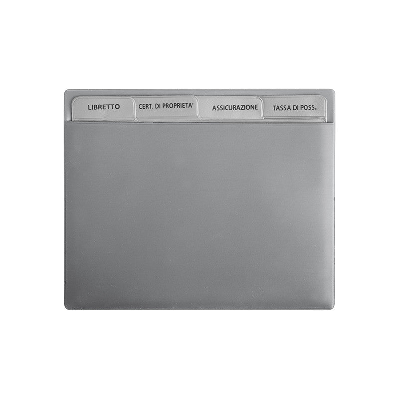 Portadocumenti Auto in TAM con 4 Schede Estraibili Pochette Compatto e Resistente