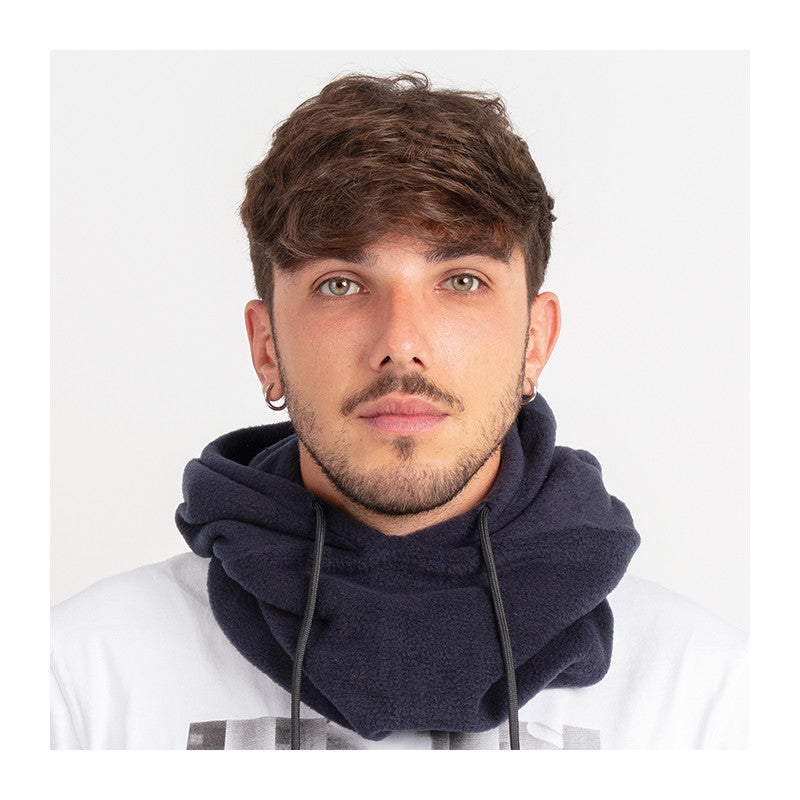 Cappello Balaclava e Scaldacollo con Cordini Regolabili – Comodo e Protettivo