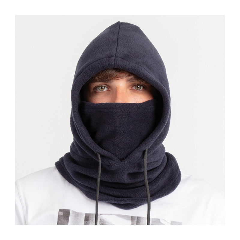 Cappello Balaclava e Scaldacollo con Cordini Regolabili – Comodo e Protettivo