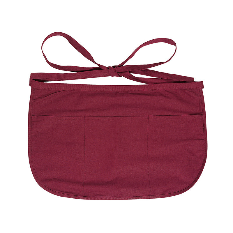 Grembiule Sinalino Bar 50x33 cm con 3 Tasche Frontali – Cotone/Poliestere 200 g/m², Personalizzabile con Stampa Serigrafica o Transfer