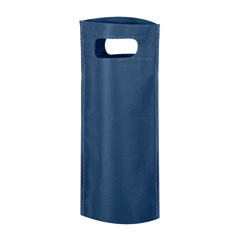 Borsa Portabottiglia Vino in TNT con Manico Integrato – 16x40x6,5 cm, Cuciture Termiche, Personalizzabile con Stampa Serigrafica