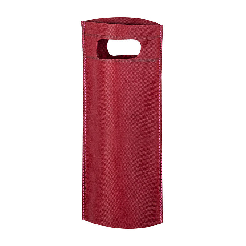 Borsa Portabottiglia Vino in TNT con Manico Integrato – 16x40x6,5 cm, Cuciture Termiche, Personalizzabile con Stampa Serigrafica