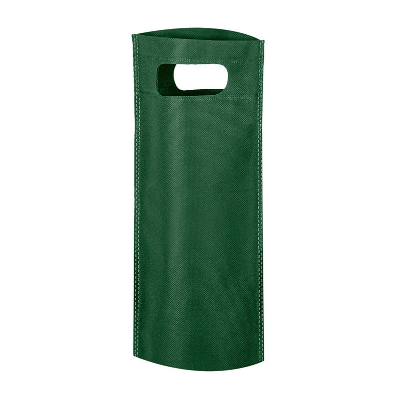 Borsa Portabottiglia Vino in TNT con Manico Integrato – 16x40x6,5 cm, Cuciture Termiche, Personalizzabile con Stampa Serigrafica