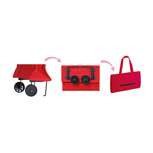 Carrello Spesa in Nylon 600D Richiudibile con Chiusure in Velcro