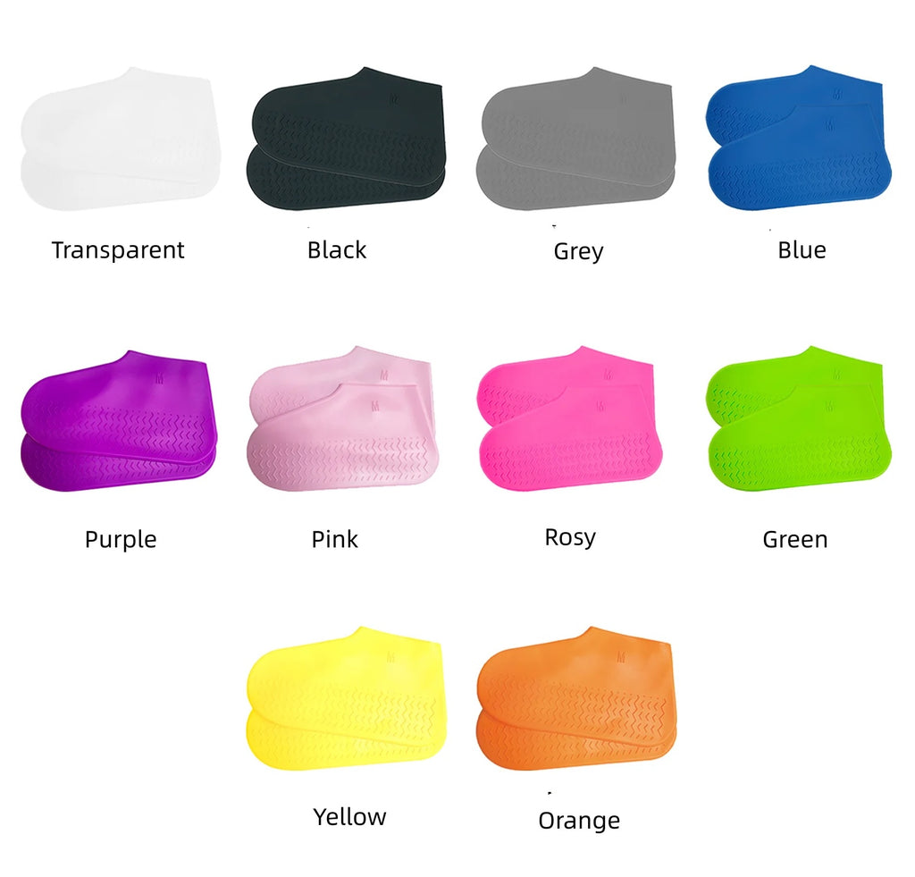 Colori disponibili dei copriscarpe impermeabili in silicone