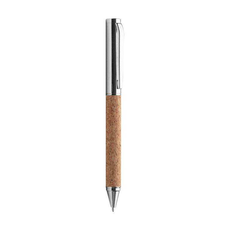 Set Penne Ecologico in Sughero con Astuccio – Sfera e Roller