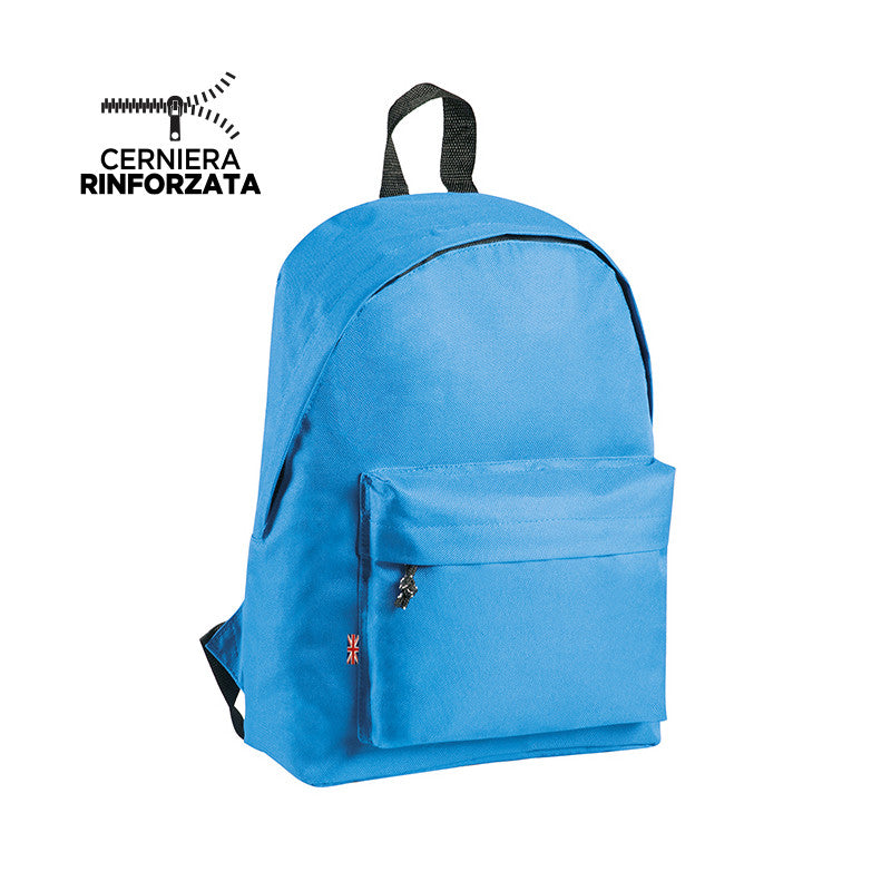 Zaino in Poliestere 600D Imbottito con Tasca Anteriore – Personalizzabile