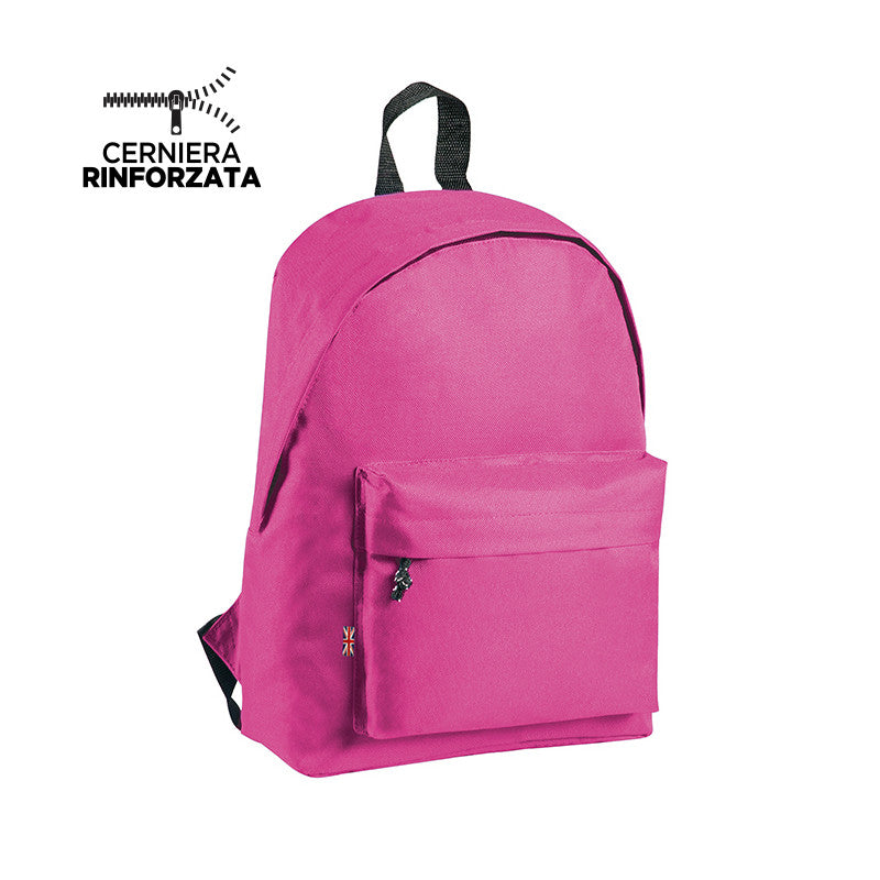 Zaino in Poliestere 600D Imbottito con Tasca Anteriore – Personalizzabile