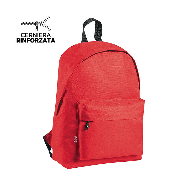 Zaino in Poliestere 600D Imbottito con Tasca Anteriore – Personalizzabile