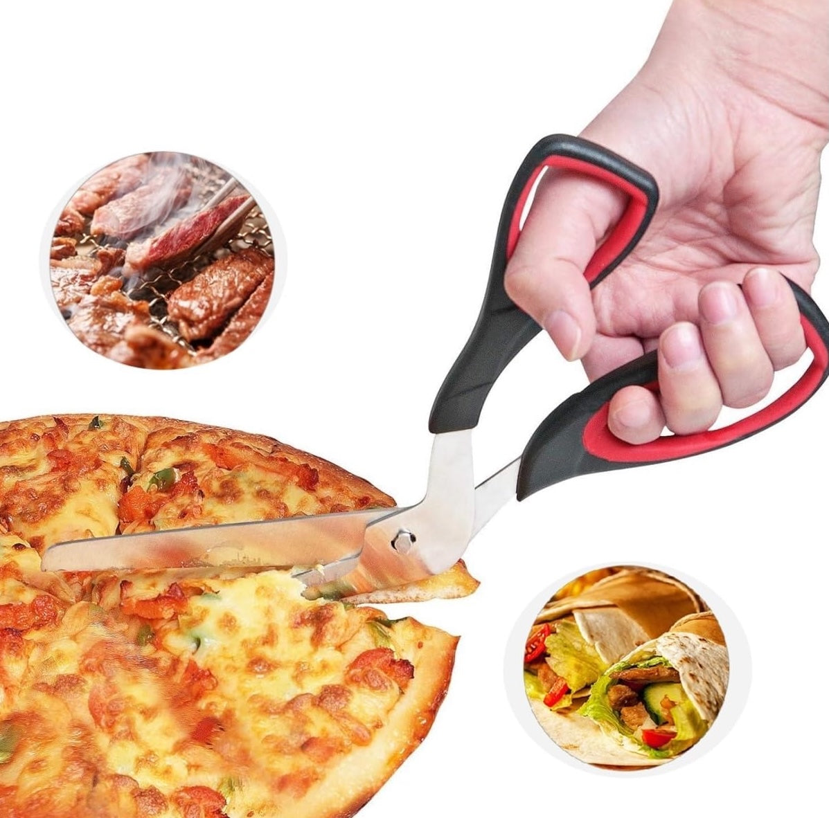 Forbici da pizza con confezione