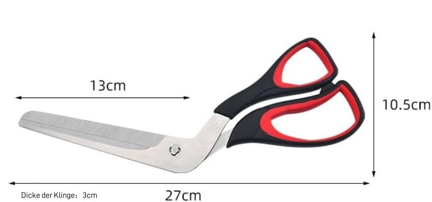 Misure delle forbici da pizza