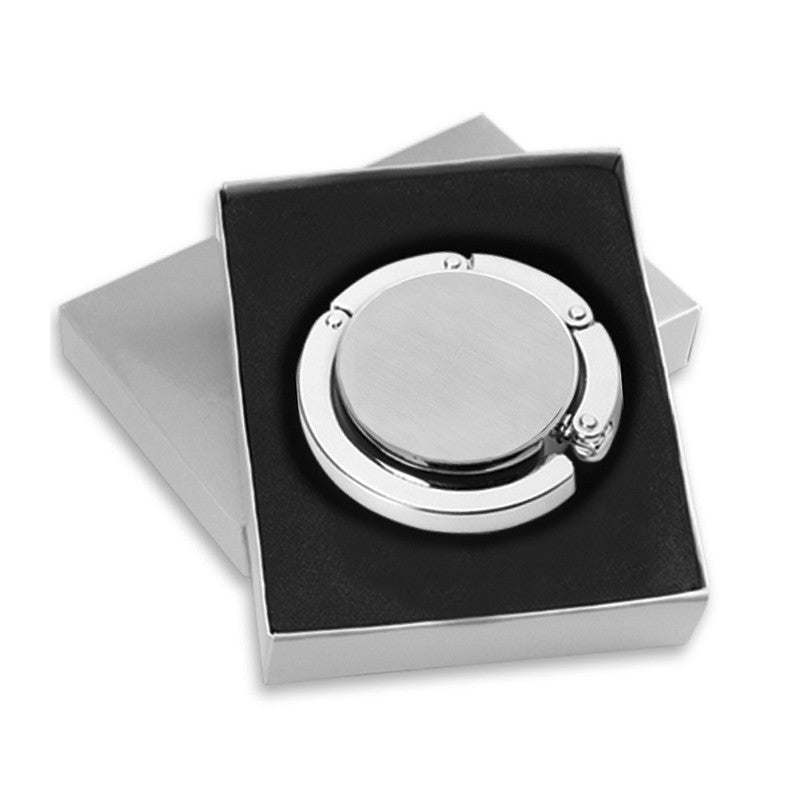 Gancio Appendiborsa in Metallo con Chiusura Magnetica – con Astuccio Regalo