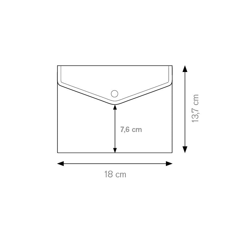 ortadocumenti Auto Moto Barca Camper in PVC 18x13,7 cm Chiusura con Bottone Personalizzabile Porta Libretto Assicurazione Bollo Disco Orario