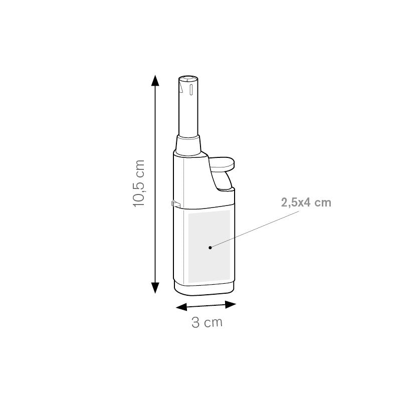 Accendigas piezoelettrico personalizzabile con stampa UV, serigrafica o tampografica
