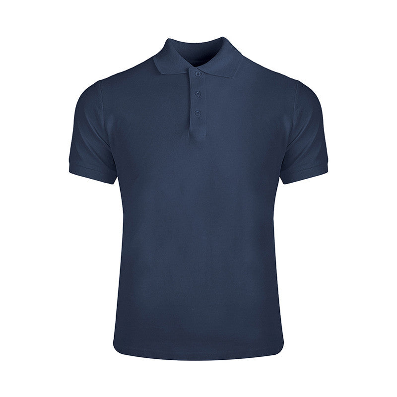 Polo Uomo in Cotone Piqué Pettinato – Manica Corta, 3 Bottoni - Personalizzabile