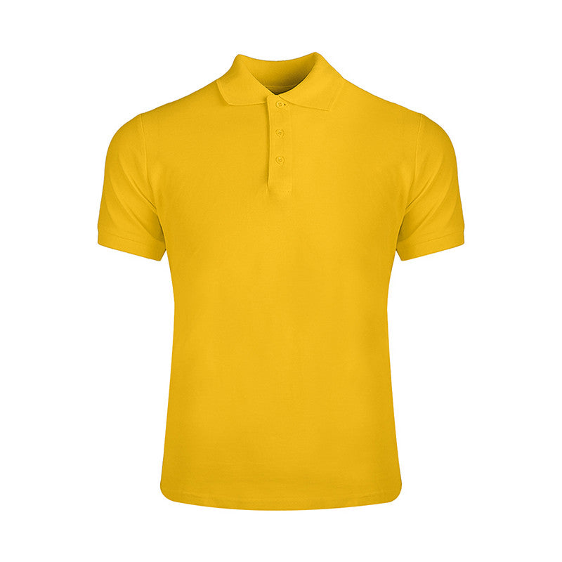 Polo Uomo in Cotone Piqué Pettinato – Manica Corta, 3 Bottoni - Personalizzabile