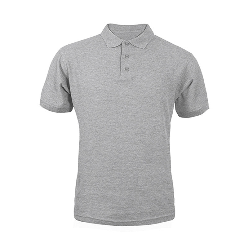 Polo Uomo in Cotone Piqué Pettinato – Manica Corta, 3 Bottoni - Personalizzabile