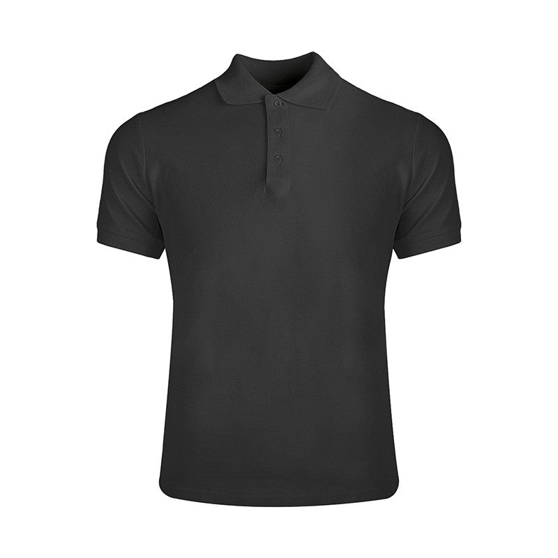 Polo Uomo in Cotone Piqué Pettinato – Manica Corta, 3 Bottoni - Personalizzabile