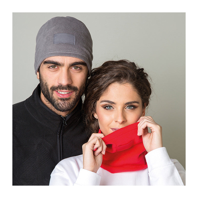Scaldacollo Multiuso in Pile Antipilling 280 g – Copricapo e Fascia per Capelli Personalizzabile