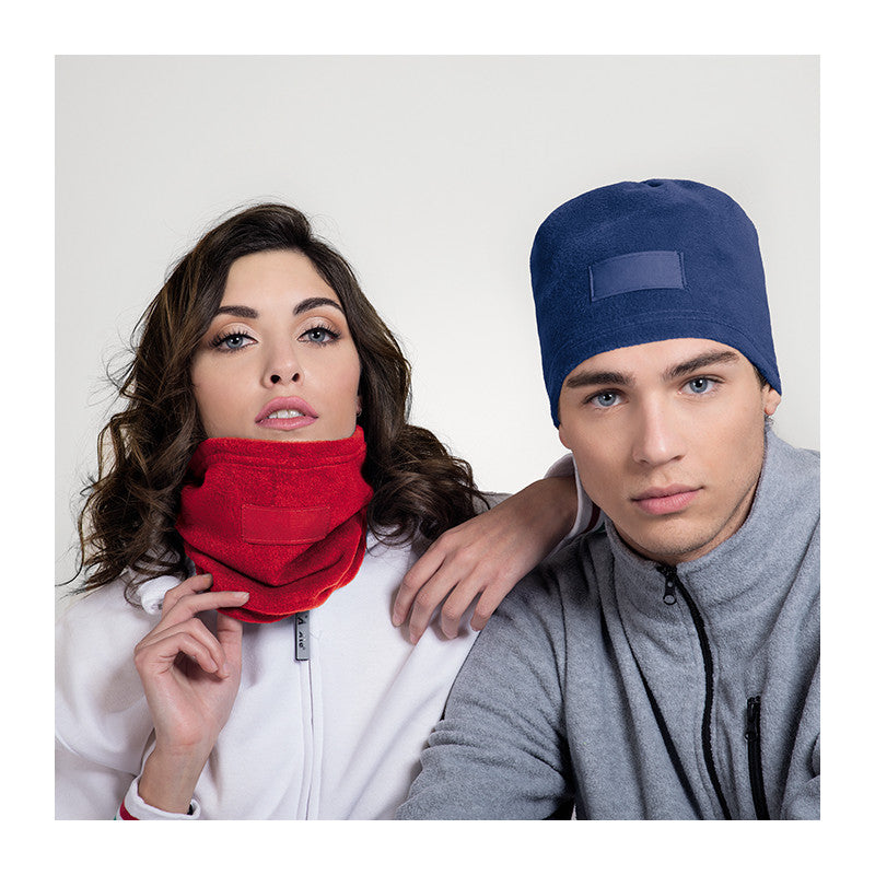 Scaldacollo Multiuso in Pile Antipilling 280 g – Copricapo e Fascia per Capelli Personalizzabile
