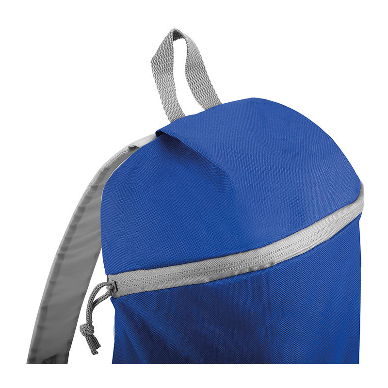 Zaino in Poliestere 300D con Schienale e Spallacci Imbottiti – Tasca Inferiore e Chiusura Zip