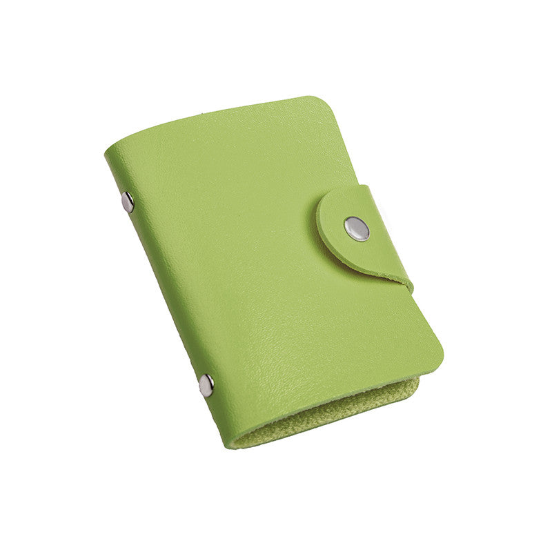 Portabiglietti da Visita / Portacard in Poliuretano – 12 Posti, 7,2x10,2 cm, Custodia Compatta Personalizzabile con Stampa UV, Incisione o Stampa a Caldo