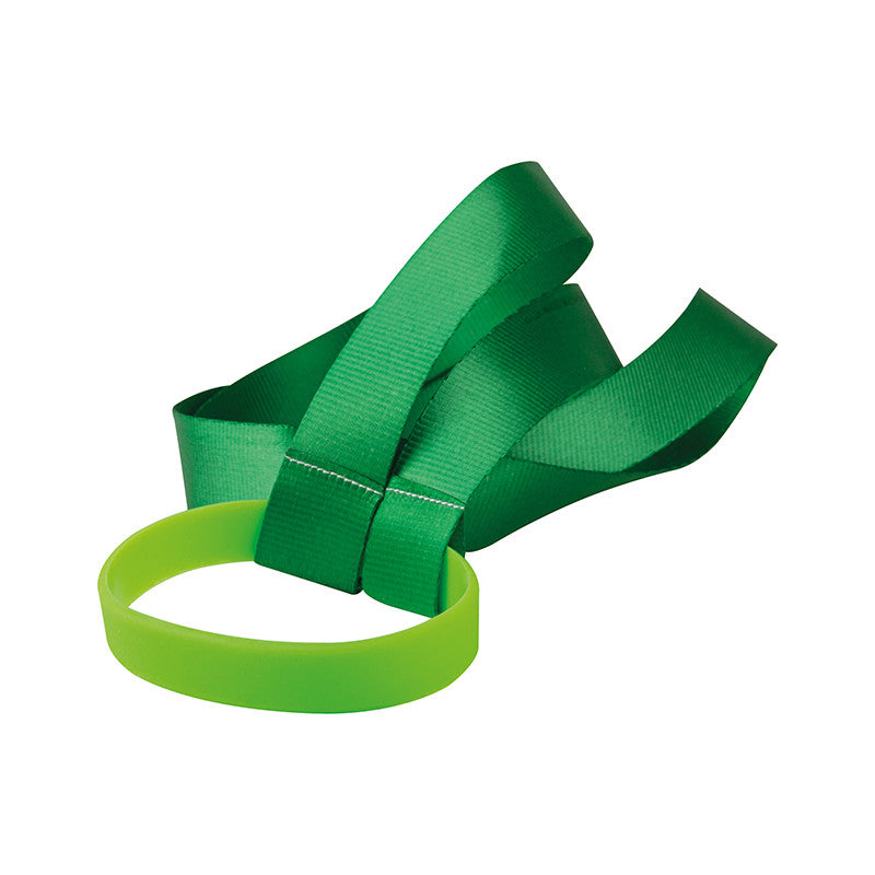 Portabicchiere da Collo in Poliestere con Supporto in Silicone – Porta Bicchiere Riutilizzabile per Eventi, Fiere e Outdoor