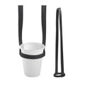Portabicchiere da Collo in Poliestere con Supporto in Silicone – Porta Bicchiere Riutilizzabile per Eventi, Fiere e Outdoor