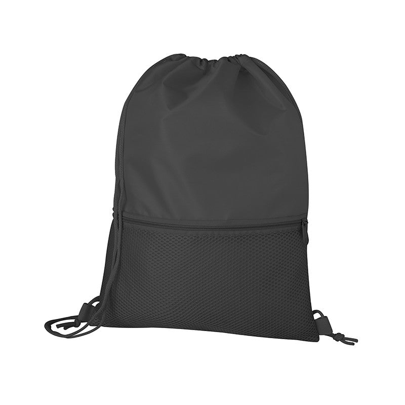 Sacca Zainetto Sportiva Gym Sack Sport Ginnastica Nuoto Borsa Coulisse Palestra Impermeabile Viaggio Scarpe Scuola Asilo Bambini Adulti Unisex in Nylon 210D con Tasca Frontale