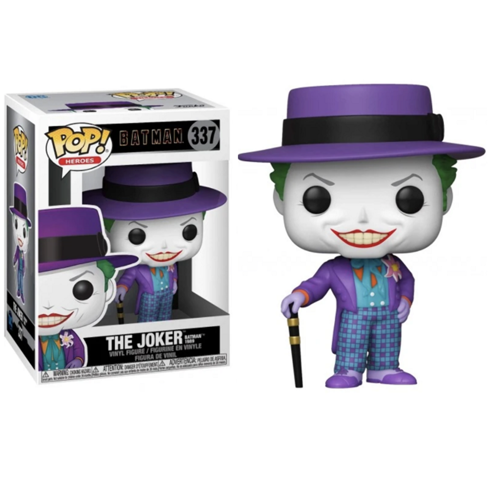 Funko Pop Heroes Batman 1989 - The Joker (337) Figure Vinyl 9 Cm Jack Nicholson