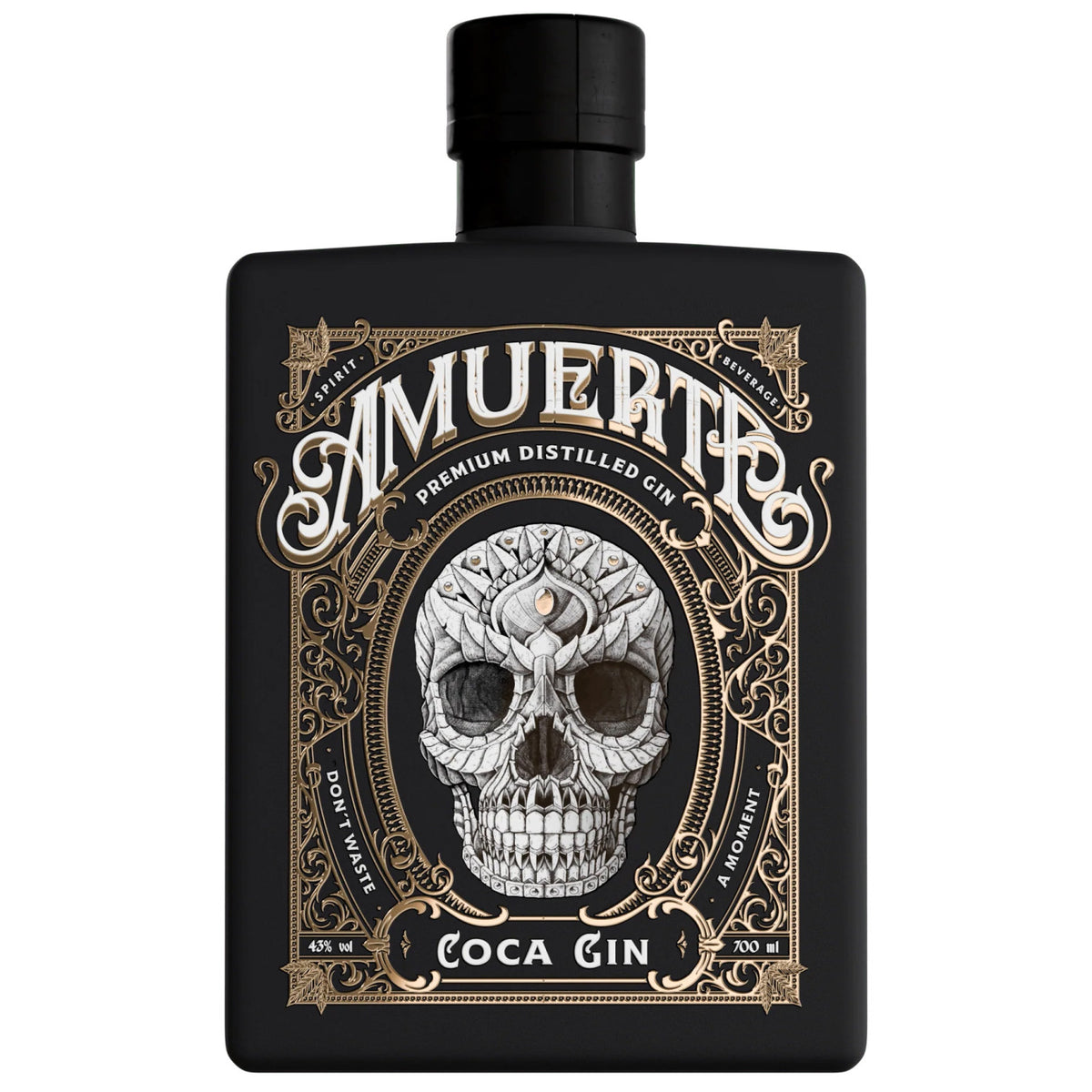 AMUERTE coca leaf gin BLACK 43° 70cl