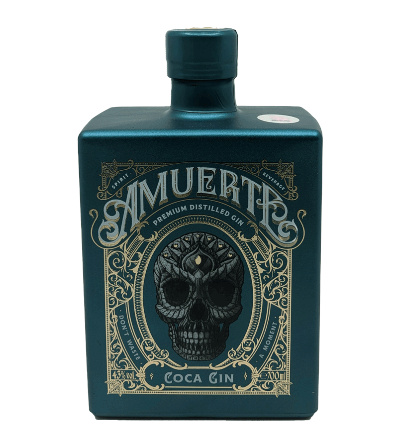 AMUERTE coca leaf gin GREEN 43° 70cl